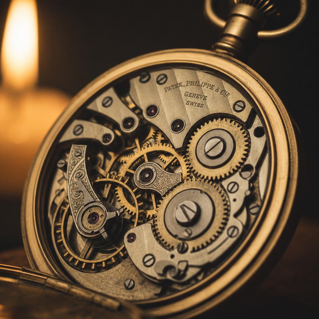 Swiss watch mechanism — precision engineering